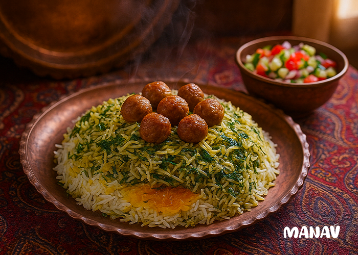 طرز تهیه کلم پلو شیرازی اصل با طعمی بی‌نظیر (مهمان‌پسند و خوش‌عطر!) | ماناو شیراز
